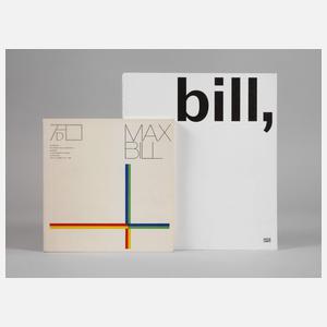 Zwei Bände Max Bill