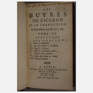 Konvolut ledergebundene Bücher