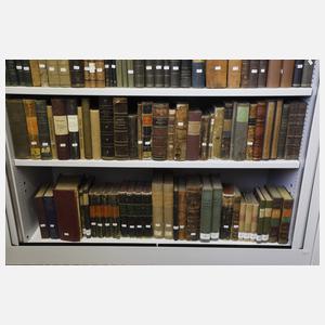 Konvolut Bücher aus einer Klosterbibliothek