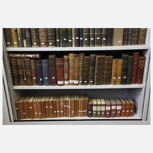 Konvolut Bücher aus einer Klosterbibliothek
