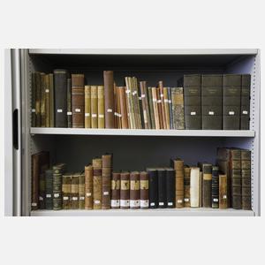 Konvolut Bücher aus einer Klosterbibliothek