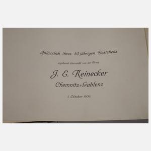 Konvolut Firmenjubiläumsschriften Sachsen