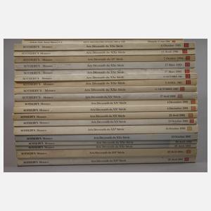 27 Kataloge Sotheby´s Monaco