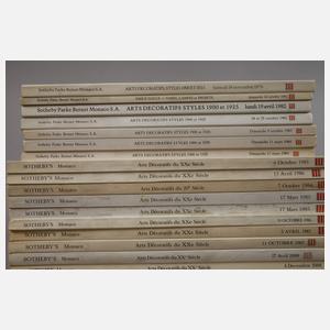 27 Kataloge Sotheby´s Monaco