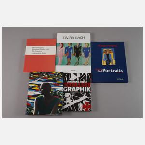 Konvolut Fachbücher zeitgenössische Kunst