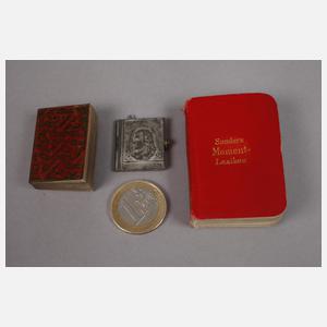 Konvolut Miniaturbücher