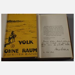 Konvolut Bücher mit Autogrammen