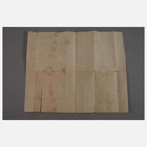 Historische Schuldverschreibung