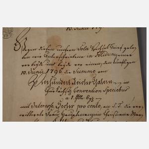 Historische Schuldverschreibung