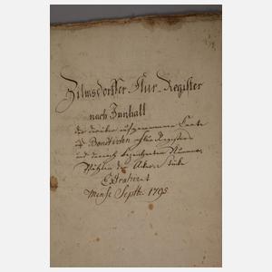 Dokumente Rittergut Augustensfreude Zilmsdorf