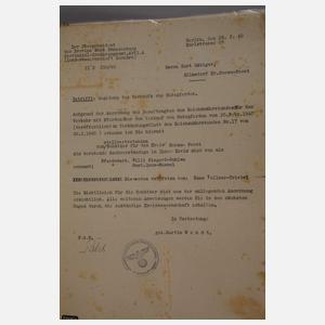 Dokumente Rittergut Augustensfreude Zilmsdorf