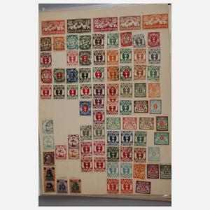 Sammlung Briefmarken Deutsches Reich