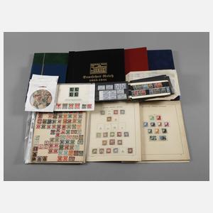 Sammlung Briefmarken Deutsches Reich