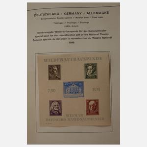 Briefmarkensammlung Deutschland und Europa