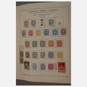 Briefmarkensammlung Deutschland und Europa