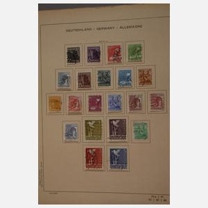 Briefmarkensammlung Deutschland und Europa