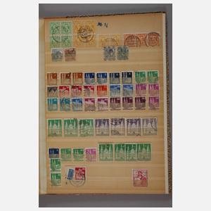 Sammlung Briefmarken Besatzungszonen