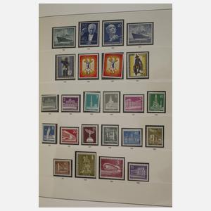 Briefmarkensammlung BRD und Berlin postfrisch