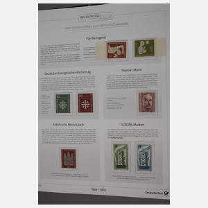 Briefmarkensammlung BRD und Berlin postfrisch