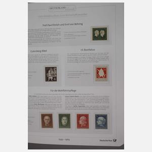 Briefmarkensammlung BRD und Berlin postfrisch
