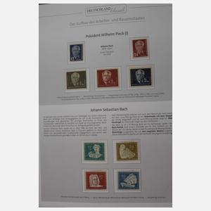 Sammlung Briefmarken DDR postfrisch