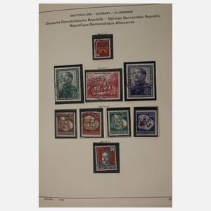 Sammlung Briefmarken DDR gestempelt