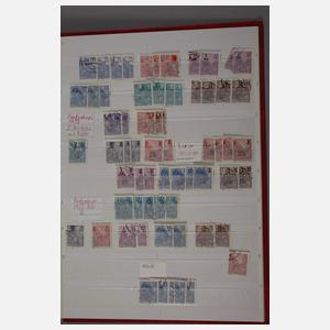 Sammlung Briefmarken DDR gestempelt