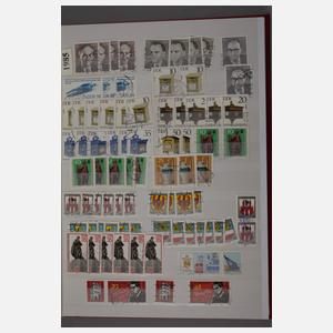 Sammlung Briefmarken DDR gestempelt