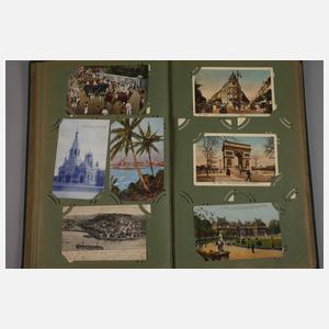 Ansichtskartenalbum Varia