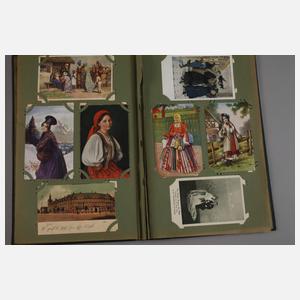 Ansichtskartenalbum Varia