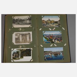 Ansichtskartenalbum Varia