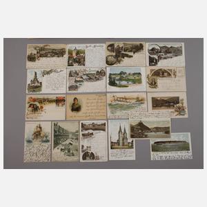 Konvolut Ansichtskarten Deutschland