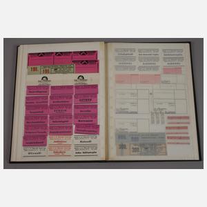 Sammlung Apothekenetiketten