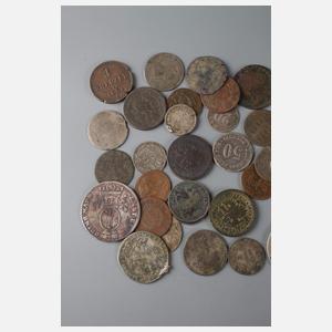 Konvolut Kleinmünzen Altdeutschland