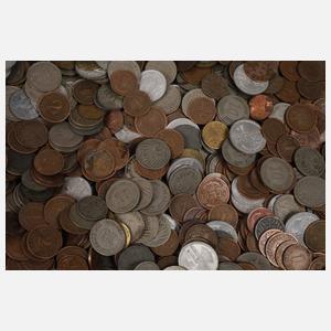 Konvolut Kleinmünzen Deutsches Reich