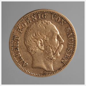 10 Goldmark Sachsen