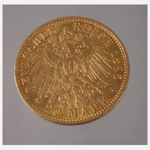 20 Goldmark Preußen