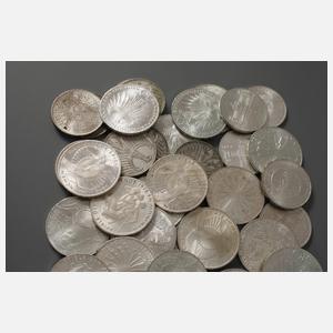 Konvolut Silbermünzen BRD