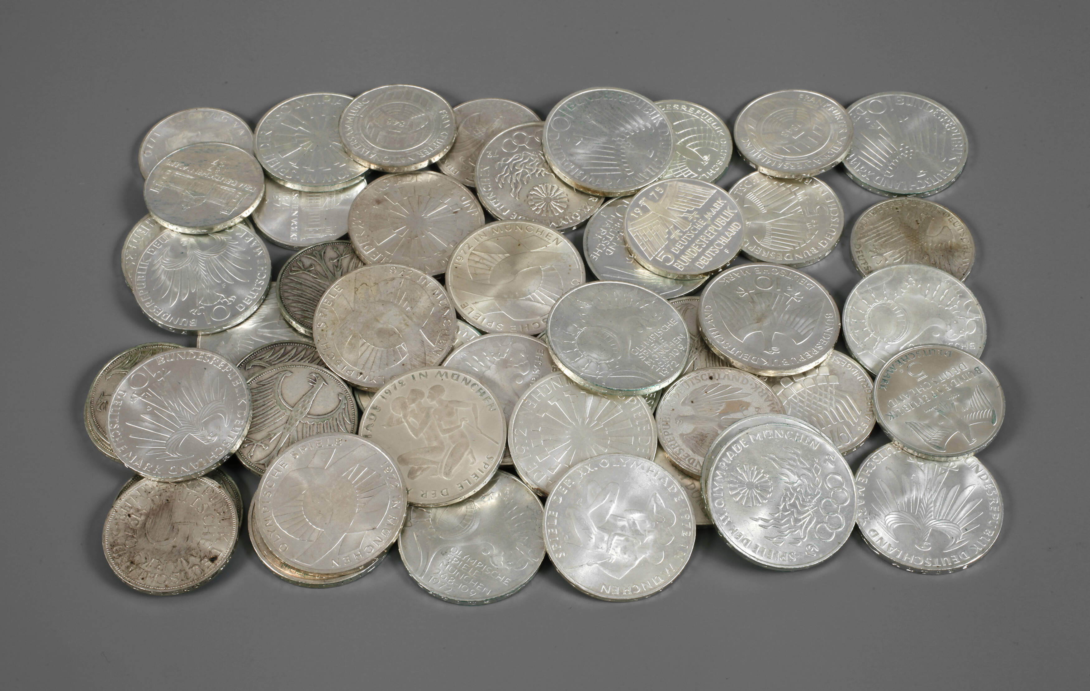 Konvolut Silbermünzen BRD