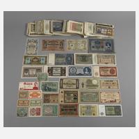 Konvolut alte Geldscheine111