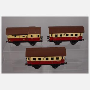 Konvolut Eisenbahn mit Bing Verladekran