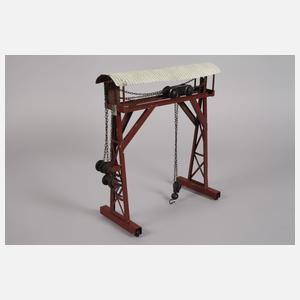 Konvolut Eisenbahn mit Bing Verladekran