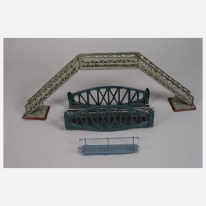 Konvolut Eisenbahnzubehör mit Schlepptenderlok