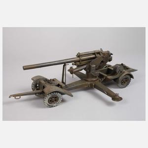 Lineol schwere 8,8 cm-Flak zum Abprotzen
