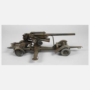 Lineol schwere 8,8 cm-Flak zum Abprotzen