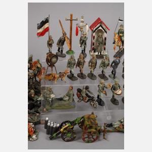 Großes Konvolut Massesoldaten