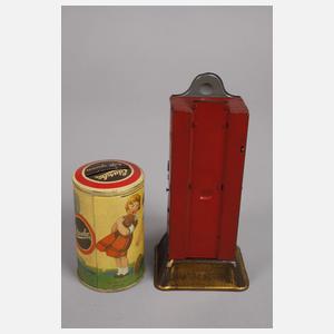 Zwei Spardosen und Kinder-Flügel