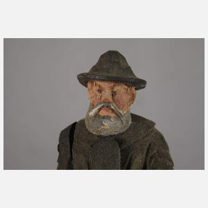 Konvolut bewegliche Aufstellfiguren Erzgebirge