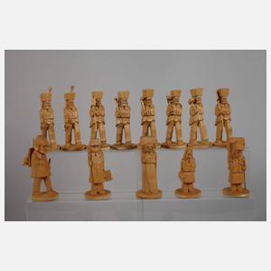 Konvolut Aufstellfiguren Erzgebirge