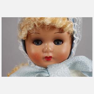 Crottendorfer Lichterengel mit blauer Mütze